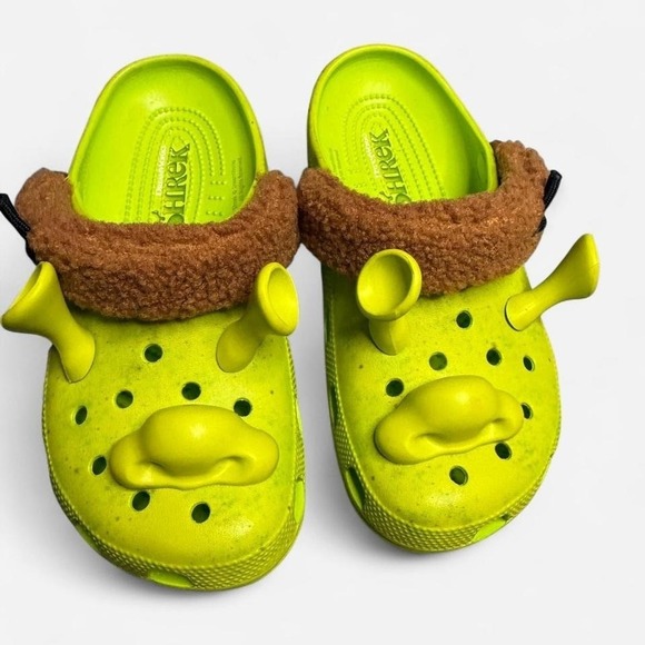CROCS Shoes - DreamWorks Shrek × Crocs Women's 9/Men's 7 Unisex Clogs EXCELLENT